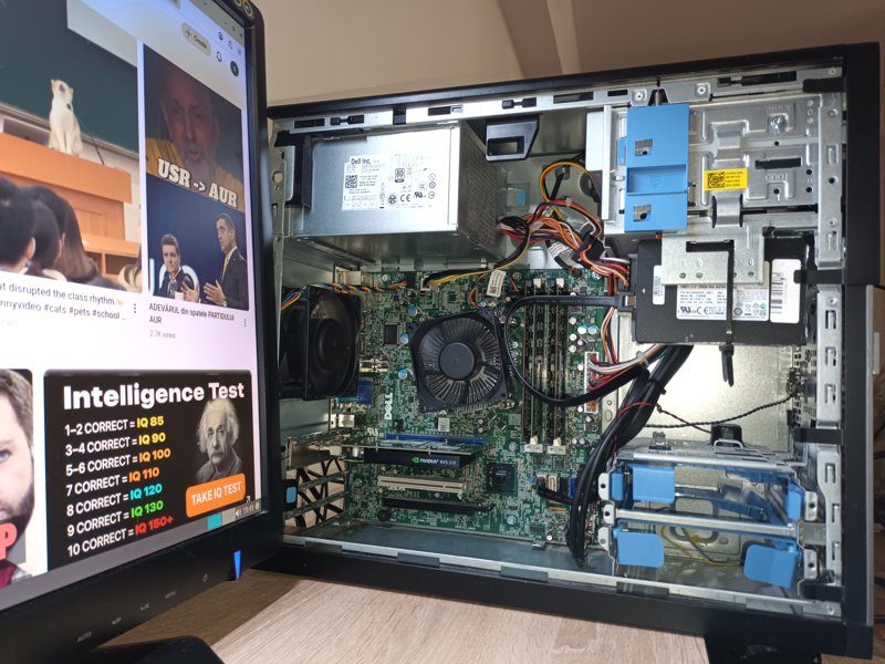 Dell Tower | Xeon E3 (i7) | 12GB RAM (32GB max) | SSD Samsung  