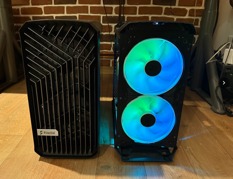 Carcasa Fractal Design Torrent Compact RGB Black TG Light Tint - Image 1