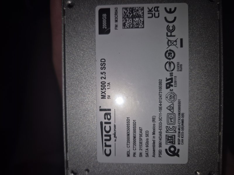 SSD Crucial MX500 - Image 3