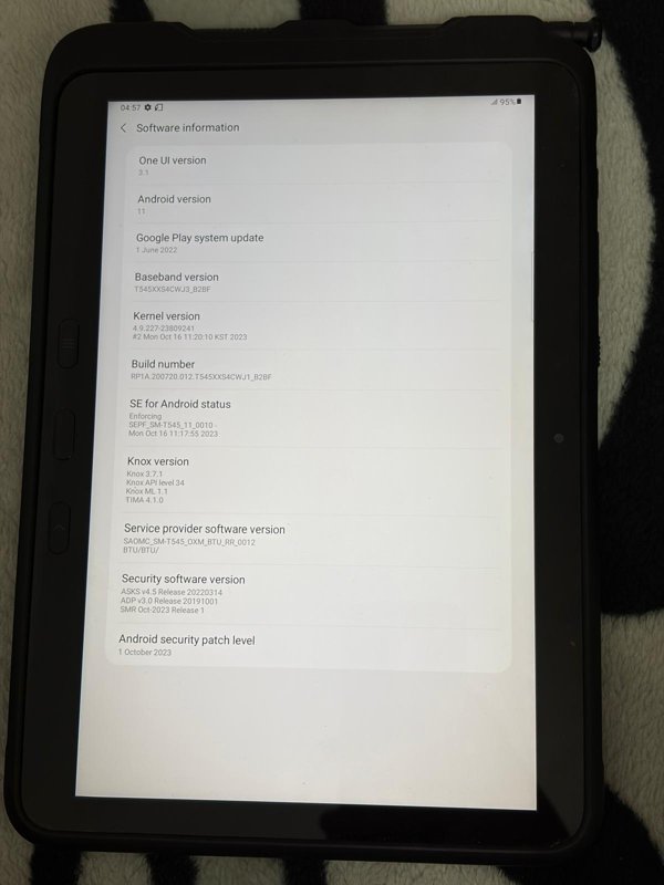 Tableta Samsung Galaxy TAB Active PRO Wi-Fi + 4G-LTE (4GB/64GB) - Image 3