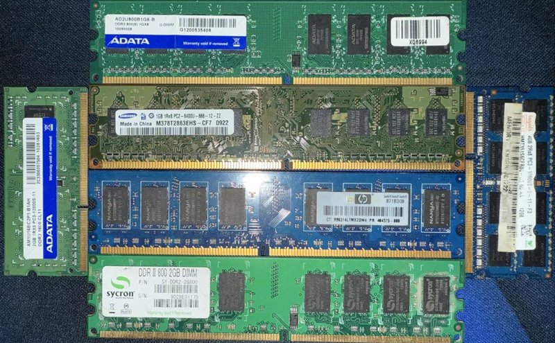 Lot memorii RAM DDR1 DDR2 & laptop - Image 3