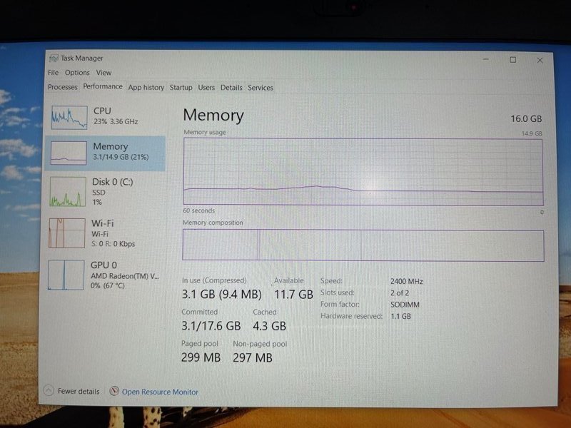 Lenovo A285 - AMD Ryzen Pro 2500U, 16GB RAM, 256GB SSD, Baterie Nouă - Image 7